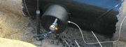 Wärmesensor auf Oelpipeline Wärmesensor auf Oelpipeline
